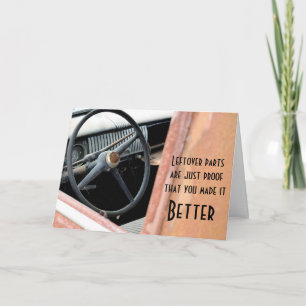 Delen van auto's kaart