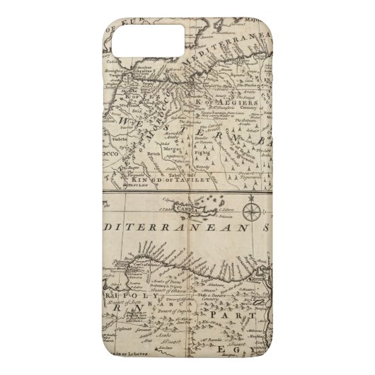 Delen van Barbary, Afrika Case-Mate iPhone Case (Achterkant)