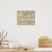 Delen van Barbary, Afrika Poster (Keuken)