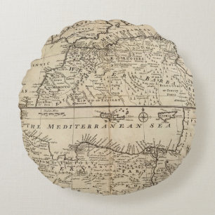 Delen van Barbary, Afrika Rond Kussen