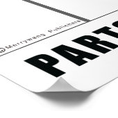 Delen van het Poster van staalplaat (Hoek)