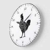 Delen van het vleeskuikendiagram grote klok (Hoek)