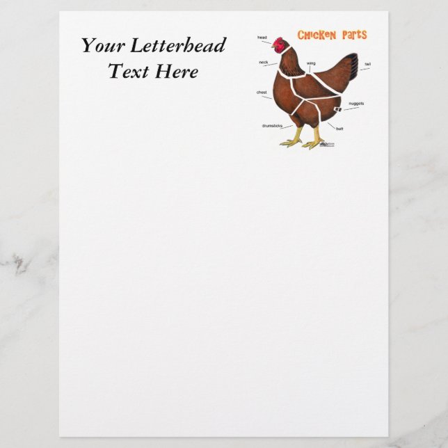 Delen van kippen (Voorkant)