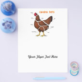 Delen van kippen flyer (Enkel)