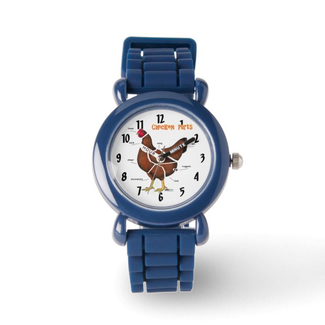 Delen van kippen horloge (Voorkant)