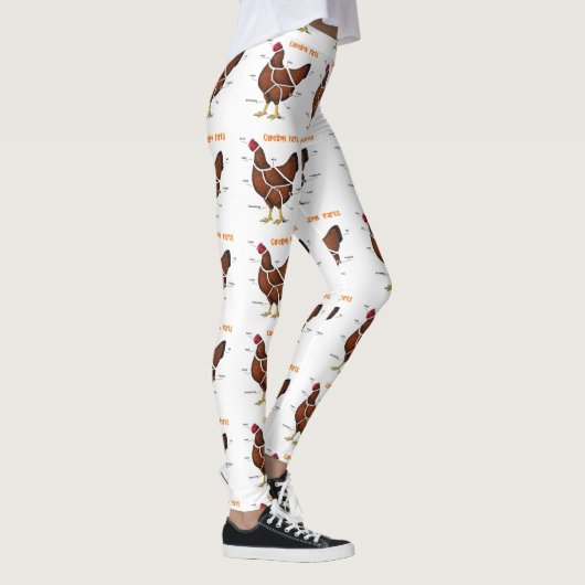 Delen van kippen leggings (Rechts)