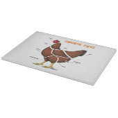 Delen van kippen snijplank (Hoek)