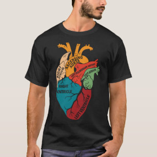 Delen van Mannen voor de hartcardiologie T-shirt