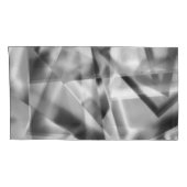 Delen van vierkante stukken acryl, grijs tot wit kussensloop (Achterkant-Rechts)