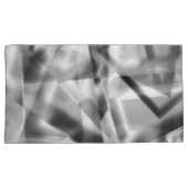 Delen van vierkante stukken acryl, grijs tot wit kussensloop (Voorkant-Rechts)