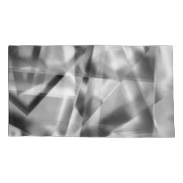 Delen van vierkante stukken acryl, grijs tot wit kussensloop