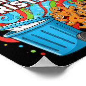 Delete Cookies Funny Christmas Cookie  Poster (Hoek)