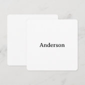 Delete Text Replace Own Design 5.25" Rounded Bedankkaart (Voorkant / Achterkant)