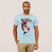 Delfín Abstracto y Moderno T-shirt (Voorkant volledig)