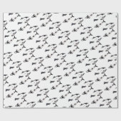 Delfin de Commerson Cadeaupapier (Vlak)