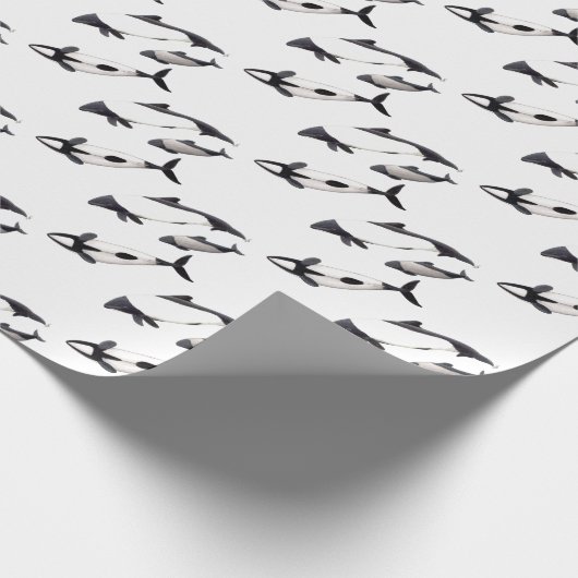 Delfin de Commerson Cadeaupapier (Hoek)