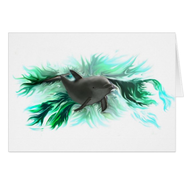 Delfinbaby (Voorkant Horizontaal)