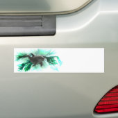Delfinbaby Bumpersticker (Op auto)