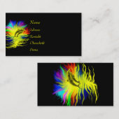 Delfine im Sonnenbad Visitekaartje (Voorkant / Achterkant)