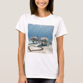 Delfines enamorados t-shirt