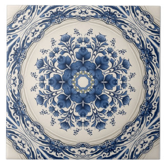 delft 9-stijl tegeltje