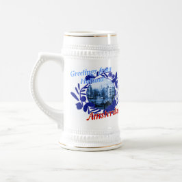 Delft Blue Amsterdam Holland Beer Stein Bierpul