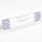 Delft Blue Bird Naambordje