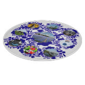 Delft Blue Delftware Pattern Holland Snijplank (Hoek)