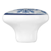 Delft Blue Design 02 From 1764 ~ Keramische Knop (Zijkant)