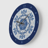Delft Blue Design 02 van 1.764 ~ * ~ Grote Klok (Hoek)