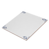 Delft Blue Dutch Matching Mix Match Empty Tegeltje (Zijkant)