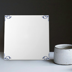 Delft Blue Dutch Matching Mix Match Empty Tegeltje