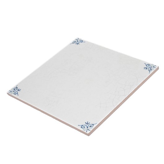 Delft Blue Dutch Style Frigate Schooner Sail Boat Tegeltje (Zijkant)