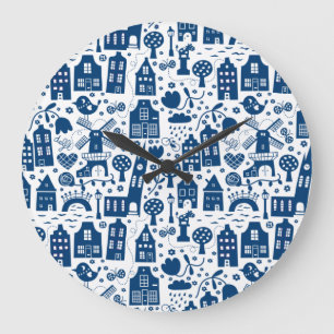 Delft Blue Grote Klok