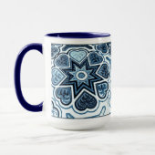 Delft Blue Heart-Mok Mok (Links)