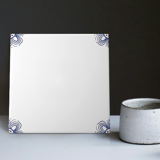 Delft Blue Matching Dutch Indigo Mix Match Empty Tegeltje