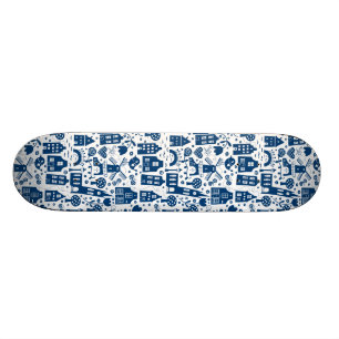 Delft Blue Persoonlijk Skateboard