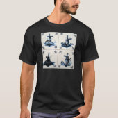 delft blue t-shirt (Voorkant)