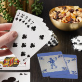 Delft Blue Tegel - Sjabloon Pokerkaarten (Insitu)