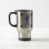 Delft Blue Tegel - Sjabloon Reisbeker (Links)