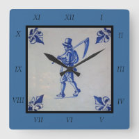 Delft Blue Tegel - Sjabloon