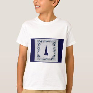 Delft blue tile New Church in Delft T-shirt