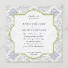 Delft Blue Toile Quatrefoil - Weddenschap