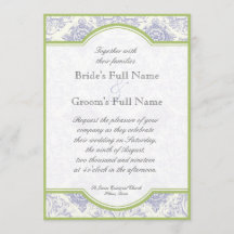 Delft Blue Toile Quatrefoil - Weddenschap