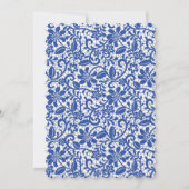 Delft buigt iets blauw Vrijgezellenfeest Kaart (Achterkant)