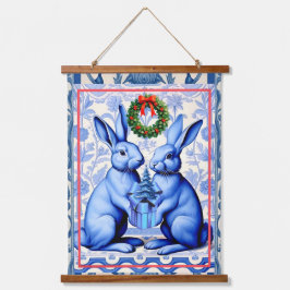 DELFT HOLIDAY BLUES HANGEND WANDKLEED