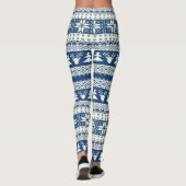Delft kerstkeuter leggings (Achterkant)