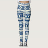 Delft kerstkeuter leggings (Voorkant)