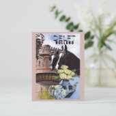 Delft Nederland Holland Pottery Travel Briefkaart (Staand voorkant)