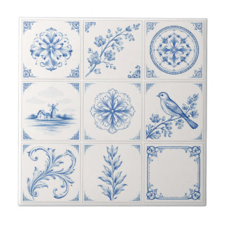 Delft Renaissance Blue & White – Classic & Modern Tegeltje